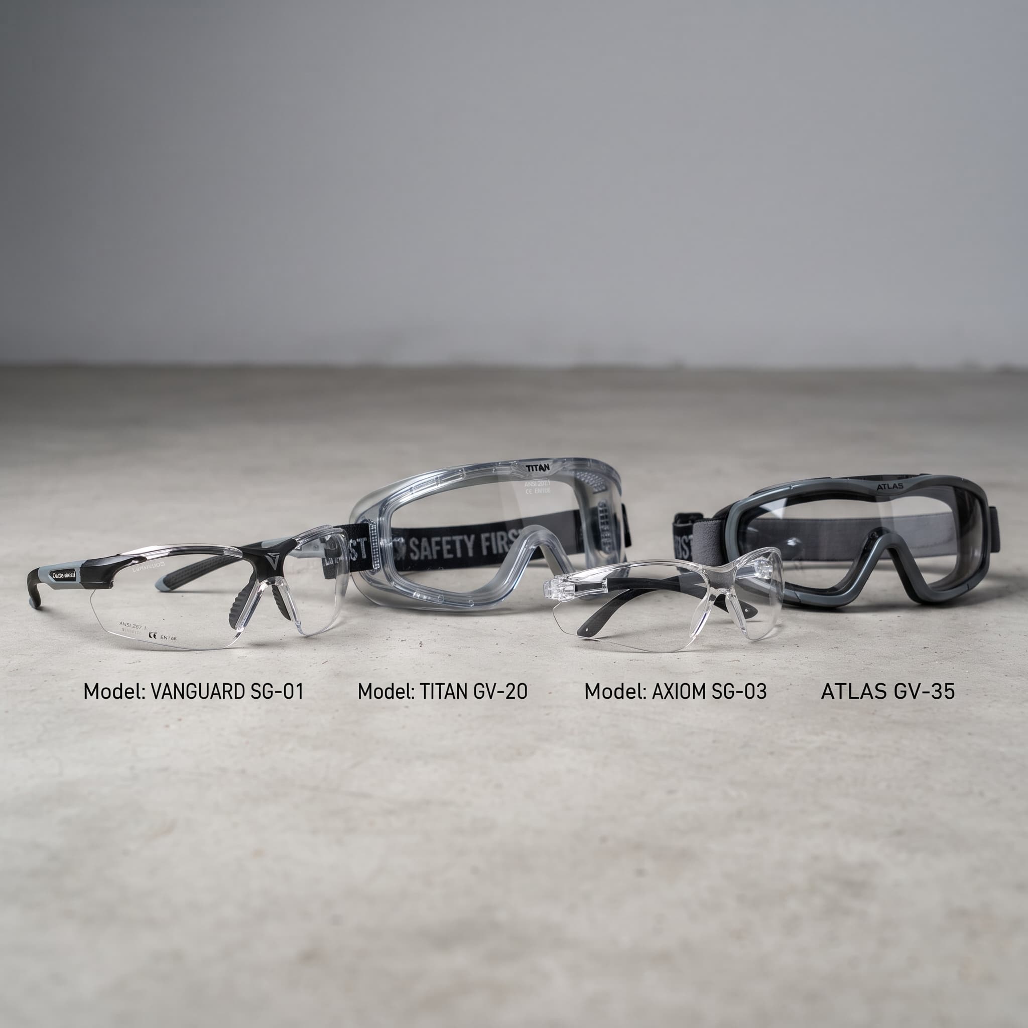 Pack Lentes y Antiparras de Seguridad